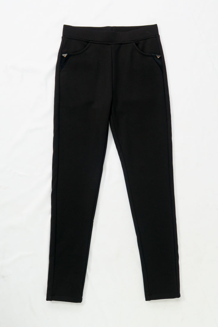 กางเกงขายาวบุกันหนาว No.930 - Front Zipper Jogging Truousers