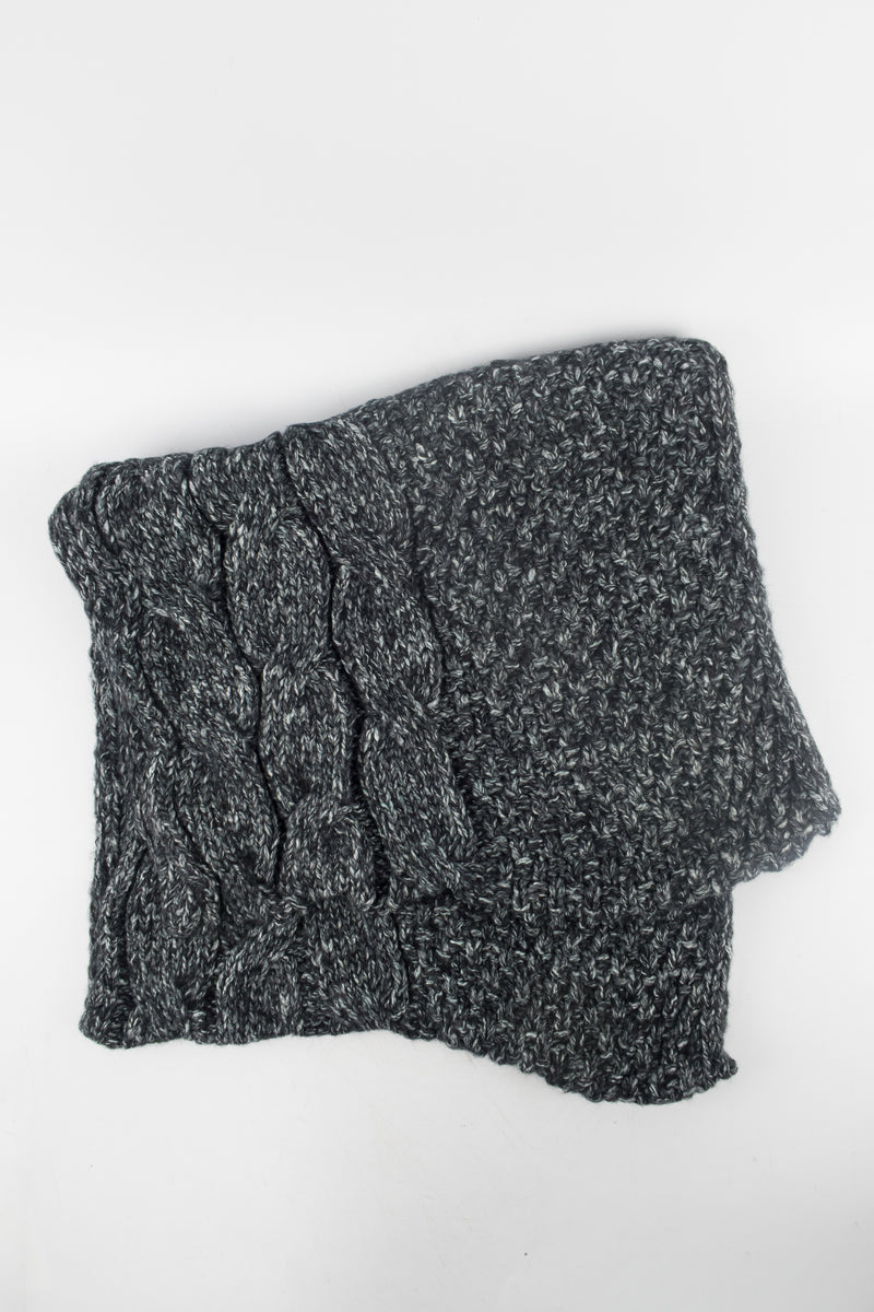 ผ้าพันคอทรงกลมอินฟินิตี้ - Warm Knit Infinity Scarf
