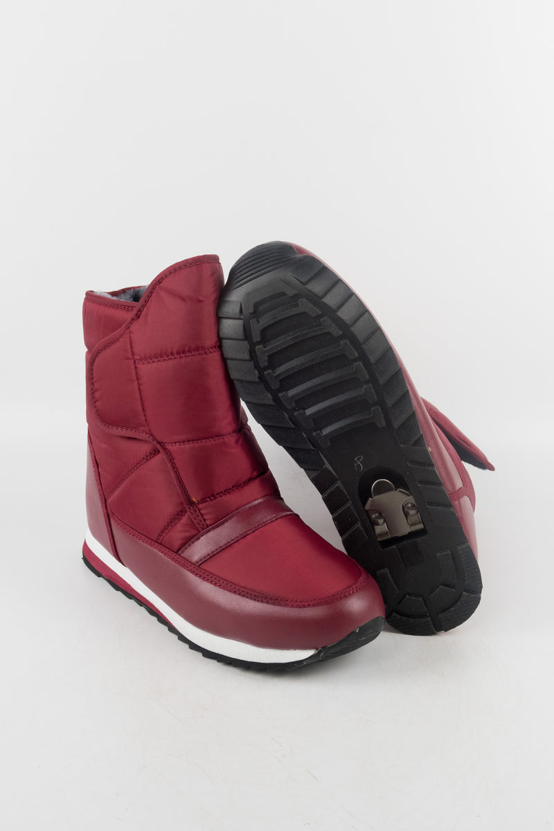 รองเท้าบูทกันหนาว กันหิมะ พร้อมตัวล็อค - Winter Non-Slip Windproof Snow Boots