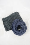 ผ้าพันคอทรงกลมอินฟินิตี้ - Warm Knit Infinity Scarf