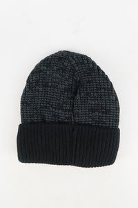 หมวกไหมพรมเเบบบุขนด้านใน H-146 - Wool Rib Beanie Hat