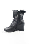รองเท้าบูทหนัง แบบเสริมส้น รุ่น 1906 - Natalie Short Engineer Boot