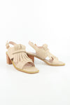รองเท้าแฟชั่นแตะส้นตึก รัดส้น - Chucky Heels Sandals