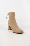 รองเท้าบูทกันหนาวทรงสูง กำมะหยี่ - Ladies Winter Knee High Suede Long Boots