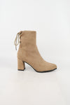 รองเท้าบูทกันหนาวทรงสูง กำมะหยี่ - Ladies Winter Knee High Suede Long Boots