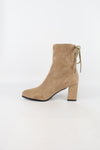 รองเท้าบูทกันหนาวทรงสูง กำมะหยี่ - Ladies Winter Knee High Suede Long Boots
