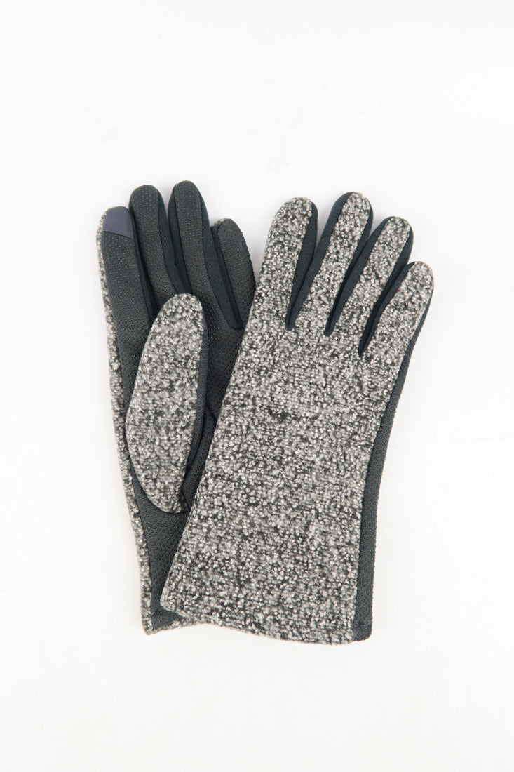 ถุงมือกันหนาวบุขนด้านใน - Lightweight Stretch Poly Fleece Lined Winter Sports Gloves