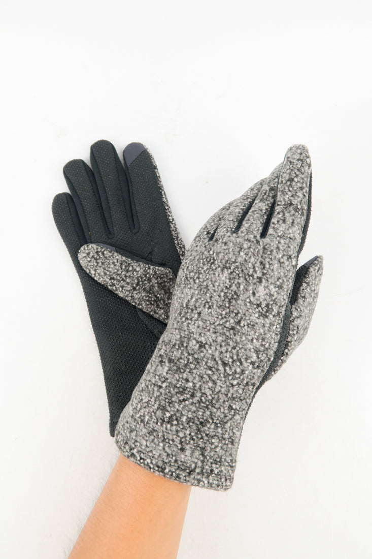ถุงมือกันหนาวบุขนด้านใน - Lightweight Stretch Poly Fleece Lined Winter Sports Gloves