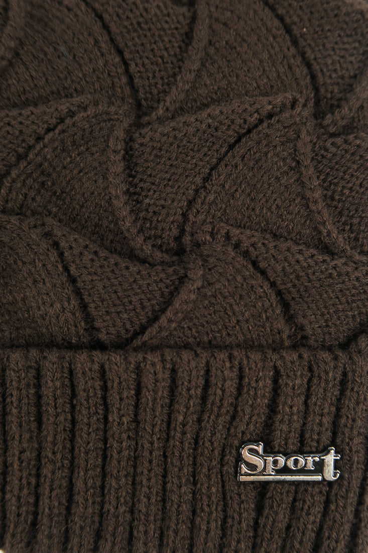 หมวกไหมพรมถัก กันหนาว - Stylish Unisex Knitted Beanie Hat