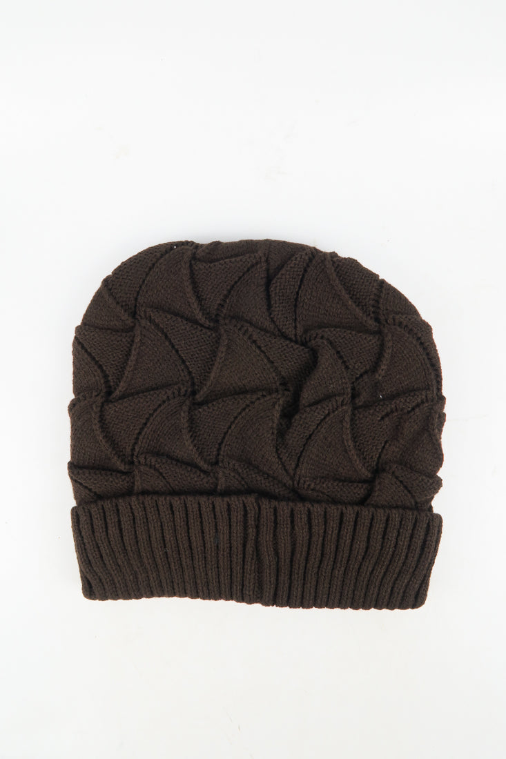 หมวกไหมพรมถัก กันหนาว - Stylish Unisex Knitted Beanie Hat