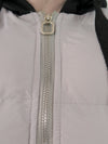 เสื้อโค้ทดาวน์แขนกุดมีฮูดสำหรับกันหนาว  - Sleeveless Long Zipper Hooded Waistcoat