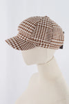 หมวกแฟชั่นผ้าวูลทรง Cabbie  - Cotton Newsboy Gatsby Apple Cabbie Cap