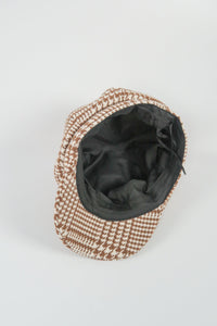 หมวกแฟชั่นผ้าวูลทรง Cabbie  - Cotton Newsboy Gatsby Apple Cabbie Cap