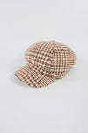 หมวกแฟชั่นผ้าวูลทรง Cabbie  - Cotton Newsboy Gatsby Apple Cabbie Cap