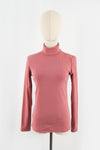 สเวตเตอร์ คอสูง แขนยาว - High-Neck Sweater