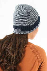 หมวกไหมพรมเเบบบุขนด้านใน - Wool Rib Beanie Hat