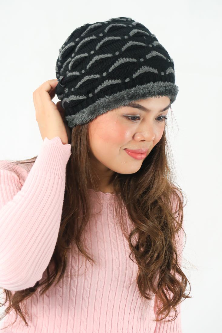 หมวกไหมพรมบุขนวูล - Wool Ribbed Watchcap Beanie Hat