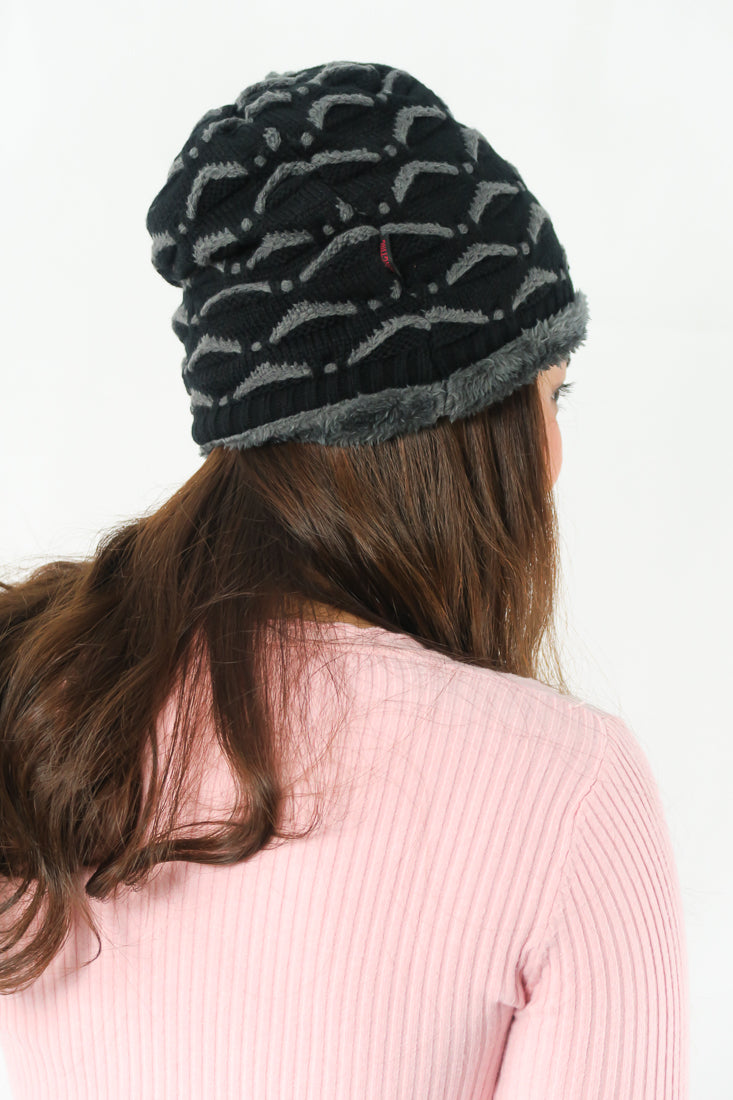 หมวกไหมพรมบุขนวูล - Wool Ribbed Watchcap Beanie Hat