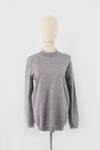 เสื้อไหมพรม เสื้อสเวตเตอร์ เสื้อกันหนาวคอกลม แขนยาว - Loose Long Sleeve Knit Sweater