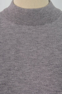 เสื้อไหมพรม เสื้อสเวตเตอร์ เสื้อกันหนาวคอกลม แขนยาว - Loose Long Sleeve Knit Sweater
