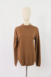 เสื้อไหมพรม เสื้อสเวตเตอร์ เสื้อกันหนาวคอกลม แขนยาว - Loose Long Sleeve Knit Sweater