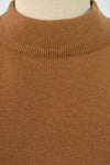 เสื้อไหมพรม เสื้อสเวตเตอร์ เสื้อกันหนาวคอกลม แขนยาว - Loose Long Sleeve Knit Sweater