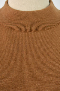 เสื้อไหมพรม เสื้อสเวตเตอร์ เสื้อกันหนาวคอกลม แขนยาว - Loose Long Sleeve Knit Sweater