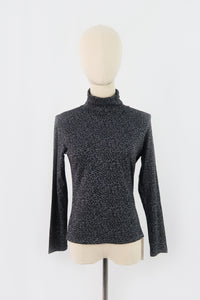 สเวตเตอร์ คอสูง แขนยาว - High-Neck Sweater