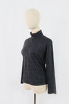 สเวตเตอร์ คอสูง แขนยาว - High-Neck Sweater