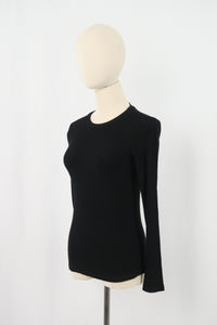เสื้อยืดคอกว้างเเขนยาว - Long-Sleeved T-Shirt