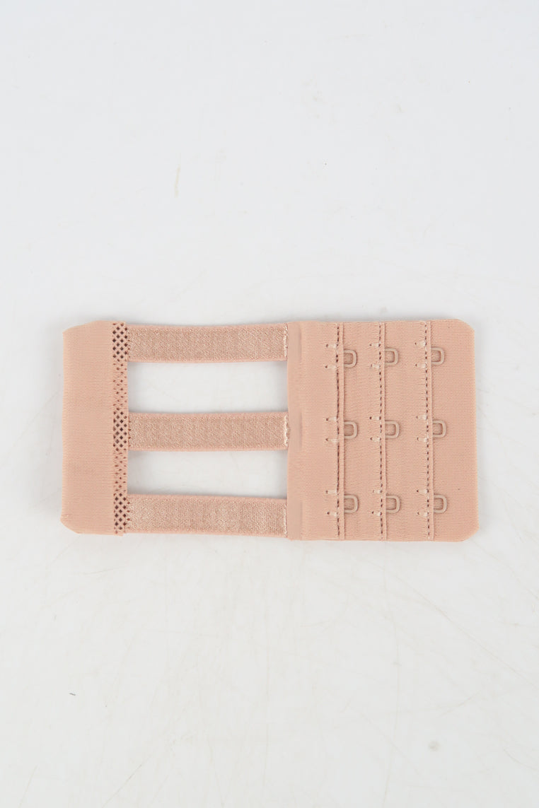 ตะขอต่อสายเสื้อชั้นในแบบมีสายยืด  -  Women's Elastic Bra Lingerie Extenders 3-Hooks 3 Rows Extension Straps in Different