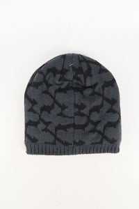 หมวกไหมพรมเเบบบุขนด้านใน - Wool Rib Beanie Hat