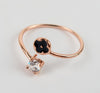 แหวนสแตนเลสสตีลเรียบหรู มีสไตล์ แหวนแฟชั่นผู้หญิง - No.574