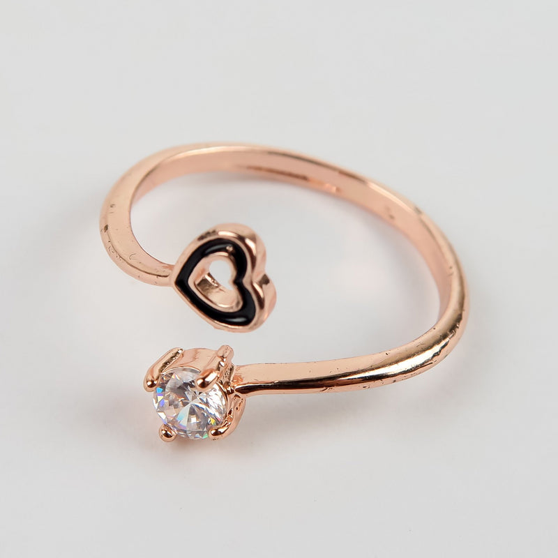 แหวนสแตนเลสสตีลเรียบหรู มีสไตล์ แหวนแฟชั่นผู้หญิง - No.569