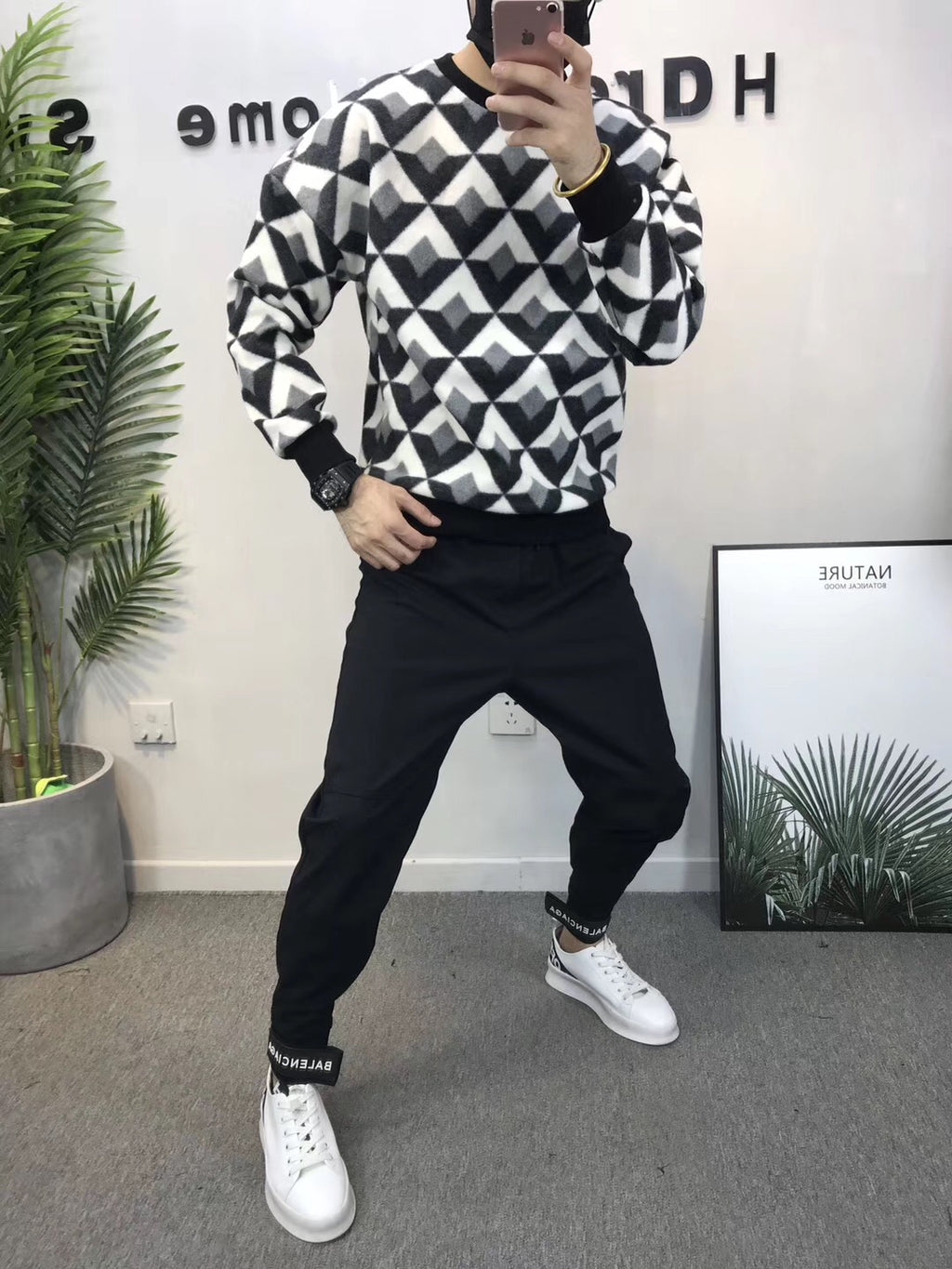 เสื้อไหมพรม เสื้อสเวตเตอร์ เสื้อกันหนาวคอกลม ผู้ชาย - Roundneck Sweater