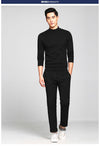 เสื้อไหมพรม เสื้อสเวตเตอร์ เสื้อกันหนาวคอกลม แขนยาว - Loose Long Sleeve Knit Sweater