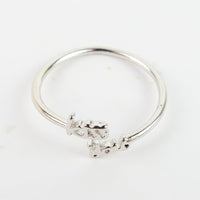 แหวนสแตนเลสสตีลเรียบหรู มีสไตล์ แหวนแฟชั่นผู้หญิง - No.5105