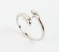 แหวนสแตนเลสสตีลเรียบหรู มีสไตล์ แหวนแฟชั่นผู้หญิง - No.5102