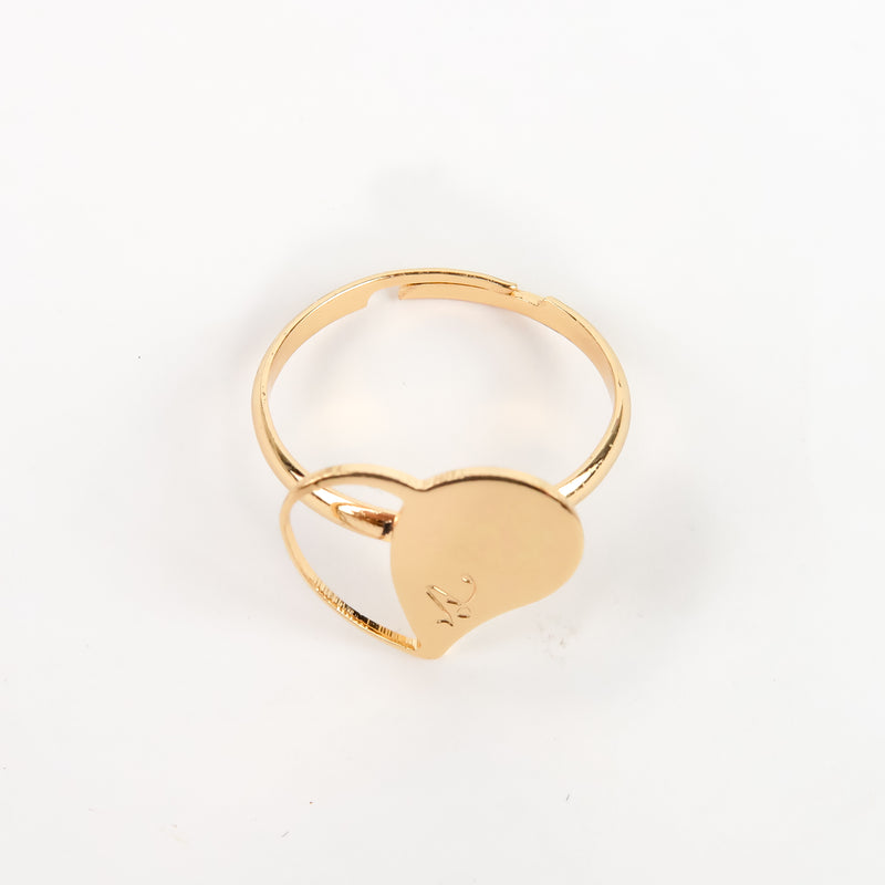 แหวนสแตนเลสสตีลเรียบหรู มีสไตล์ แหวนแฟชั่นผู้หญิง - No.5153