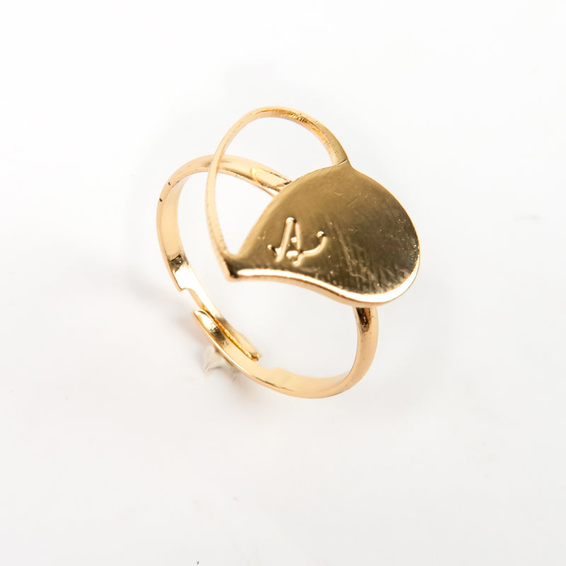 แหวนสแตนเลสสตีลเรียบหรู มีสไตล์ แหวนแฟชั่นผู้หญิง - No.5153