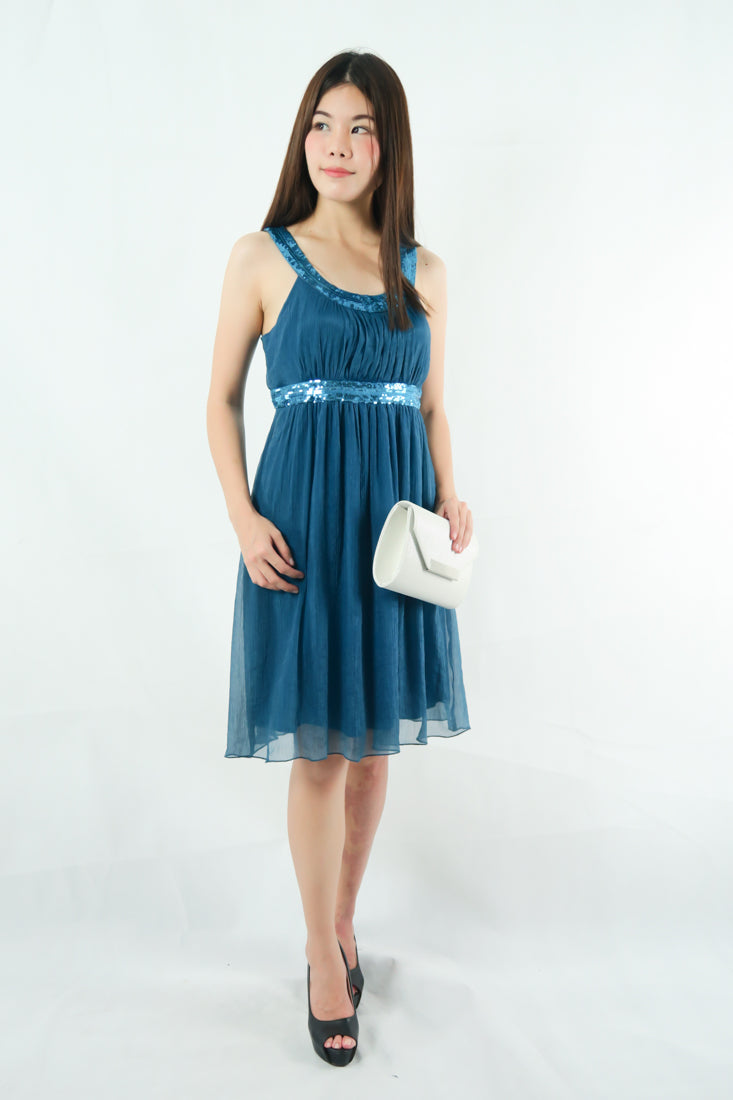 เดรสชีฟอง - Mini Chiffon Dress