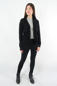 เสื้อคลุมคาร์ดิแกน - Open Front Soft Cashmere Cardigan Jackets