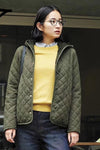 เสื้อแจ็คเก็ตดาวน์กันหนาว - Slim Fit Hooded Down Jacket
