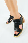 รองเท้าแฟชั่นแตะส้นตึก รัดส้น - Chucky Heels Sandals