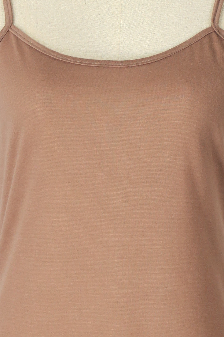 เสื้อครอปสายเดี่ยว - Strappy Undershirt Top
