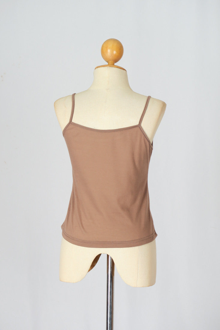 เสื้อครอปสายเดี่ยว - Strappy Undershirt Top