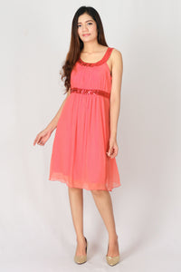 เดรสชีฟอง - Mini Chiffon Dress