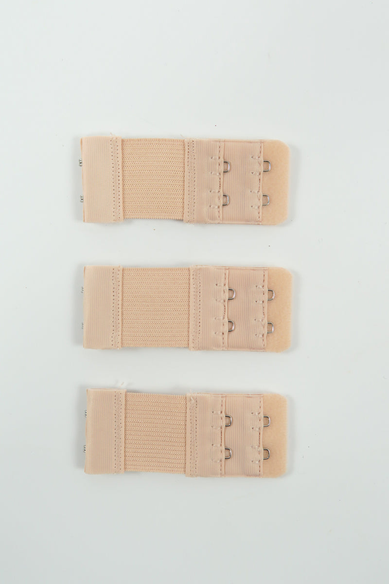 ตะขอต่อสายเสื้อชั้นในแบบมีสายยืด No.94-23 -  Women's Elastic Bra Lingerie Extenders 3-Hooks 3 Rows Extension Straps in Different