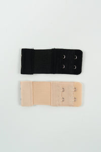 ตะขอต่อสายเสื้อชั้นในแบบมีสายยืด No.94-23 -  Women's Elastic Bra Lingerie Extenders 3-Hooks 3 Rows Extension Straps in Different