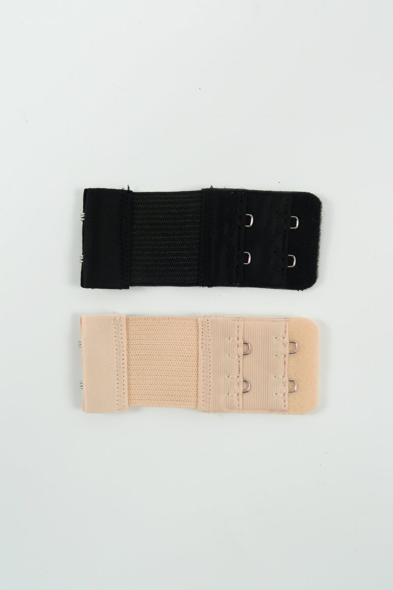 ตะขอต่อสายเสื้อชั้นในแบบมีสายยืด No.94-23 -  Women's Elastic Bra Lingerie Extenders 3-Hooks 3 Rows Extension Straps in Different